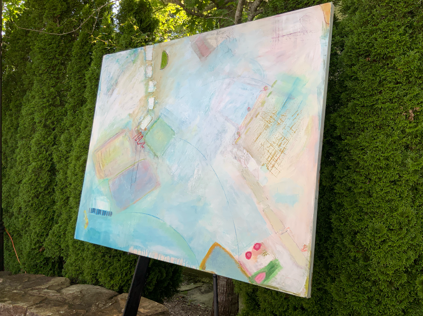 Here Again | 48x60 | Canvas