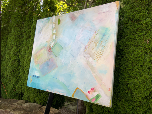Here Again | 48x60 | Canvas